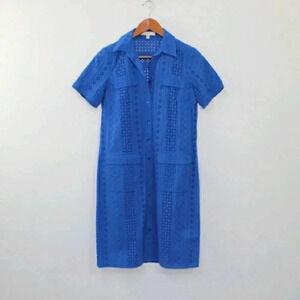 ETCETERA granny lace shirt dress